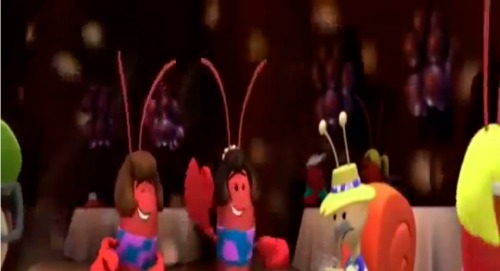 We're lobsters, and we dance!